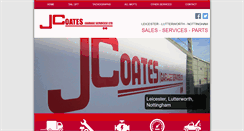Desktop Screenshot of jcoatesgarage.co.uk