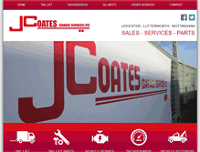 Tablet Screenshot of jcoatesgarage.co.uk